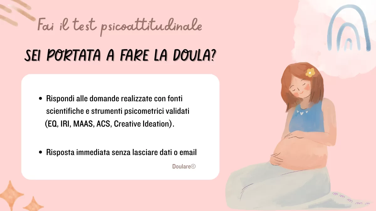 test attitudinale doula
